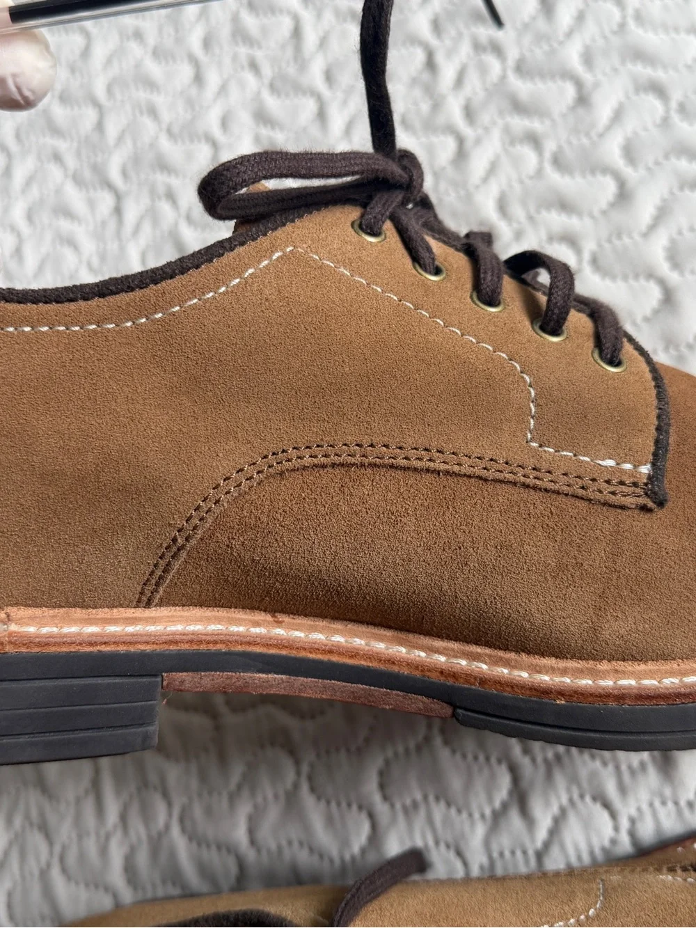 UGG Jovic Buck Men’s Chesnut Tan Suede With ENERG Comfort System Insole Size 10